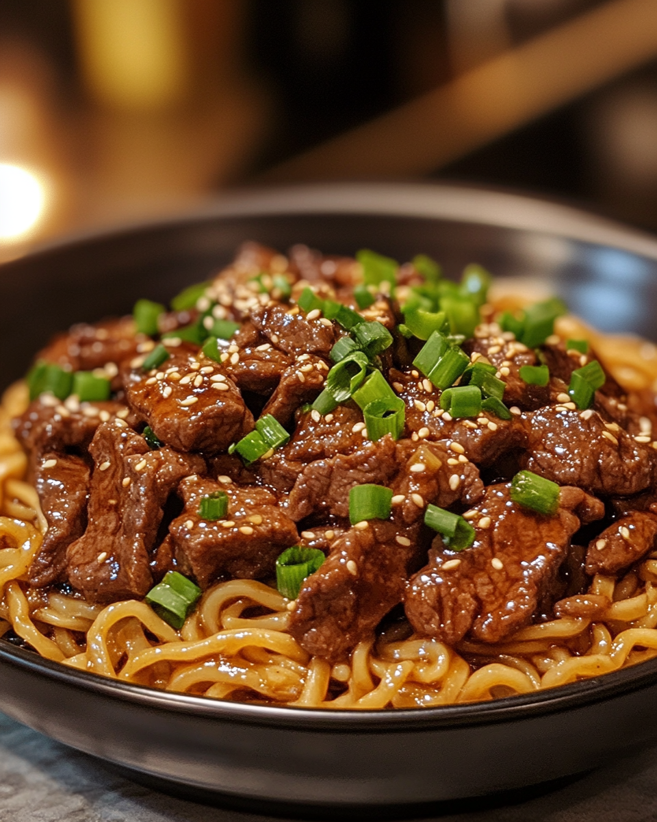 Garlic Butter Beef Noodles Recipe (Savory, Quick, and Irresistibly Comforting)