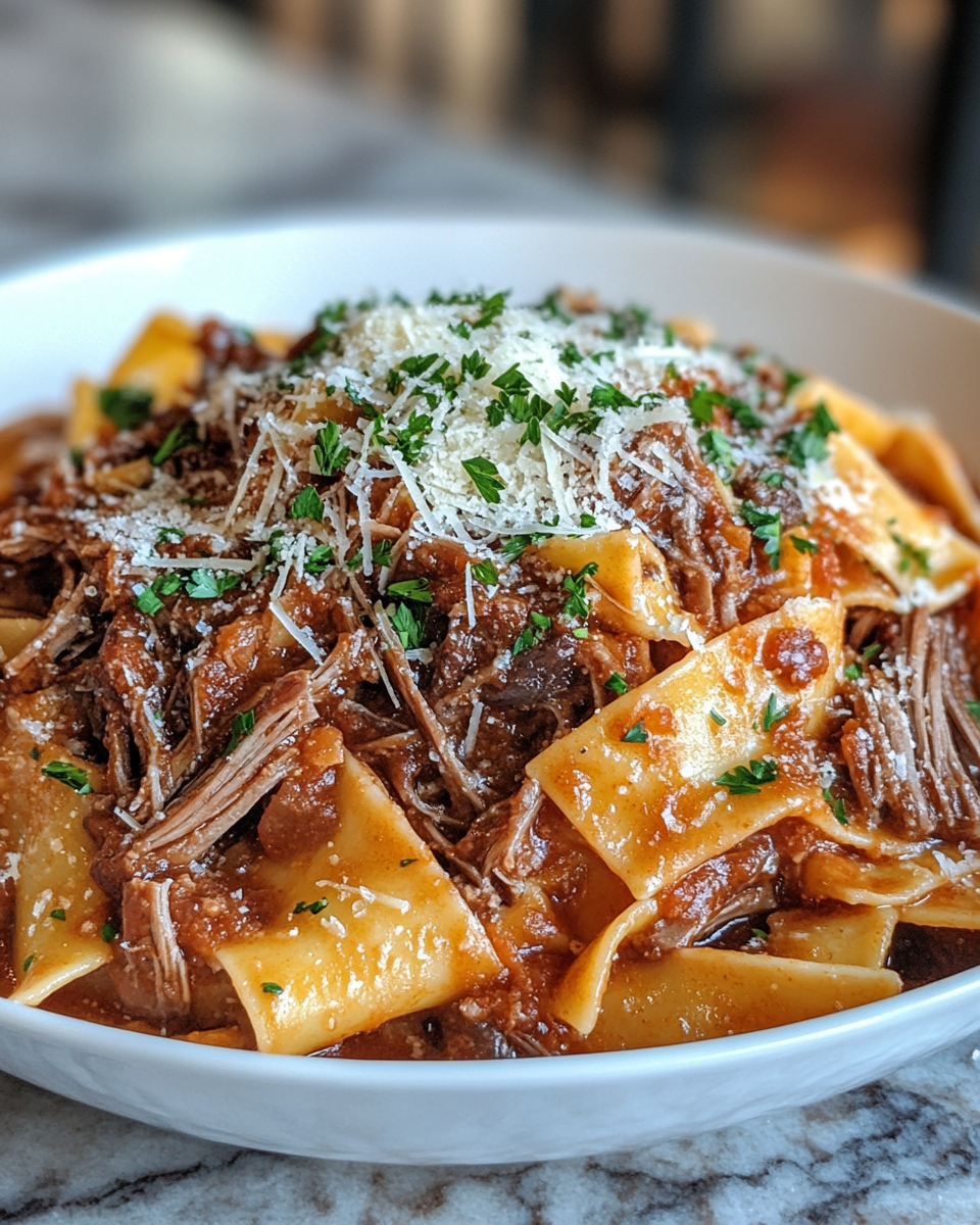 Short Rib Ragu Pasta Recipe (Rich, Slow-Cooked, and Comfortingly Elegant)