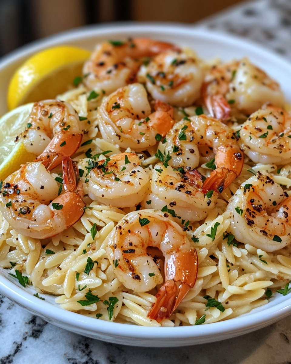Lemon Butter Shrimp Orzo: A Bright, Buttery One-Pan Seafood Pasta